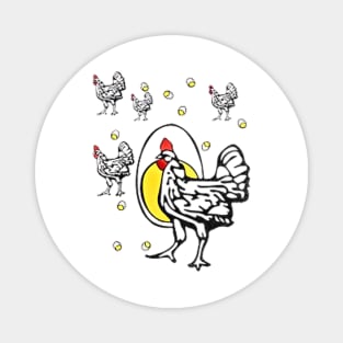 Roseanne chicken funny tv show Magnet